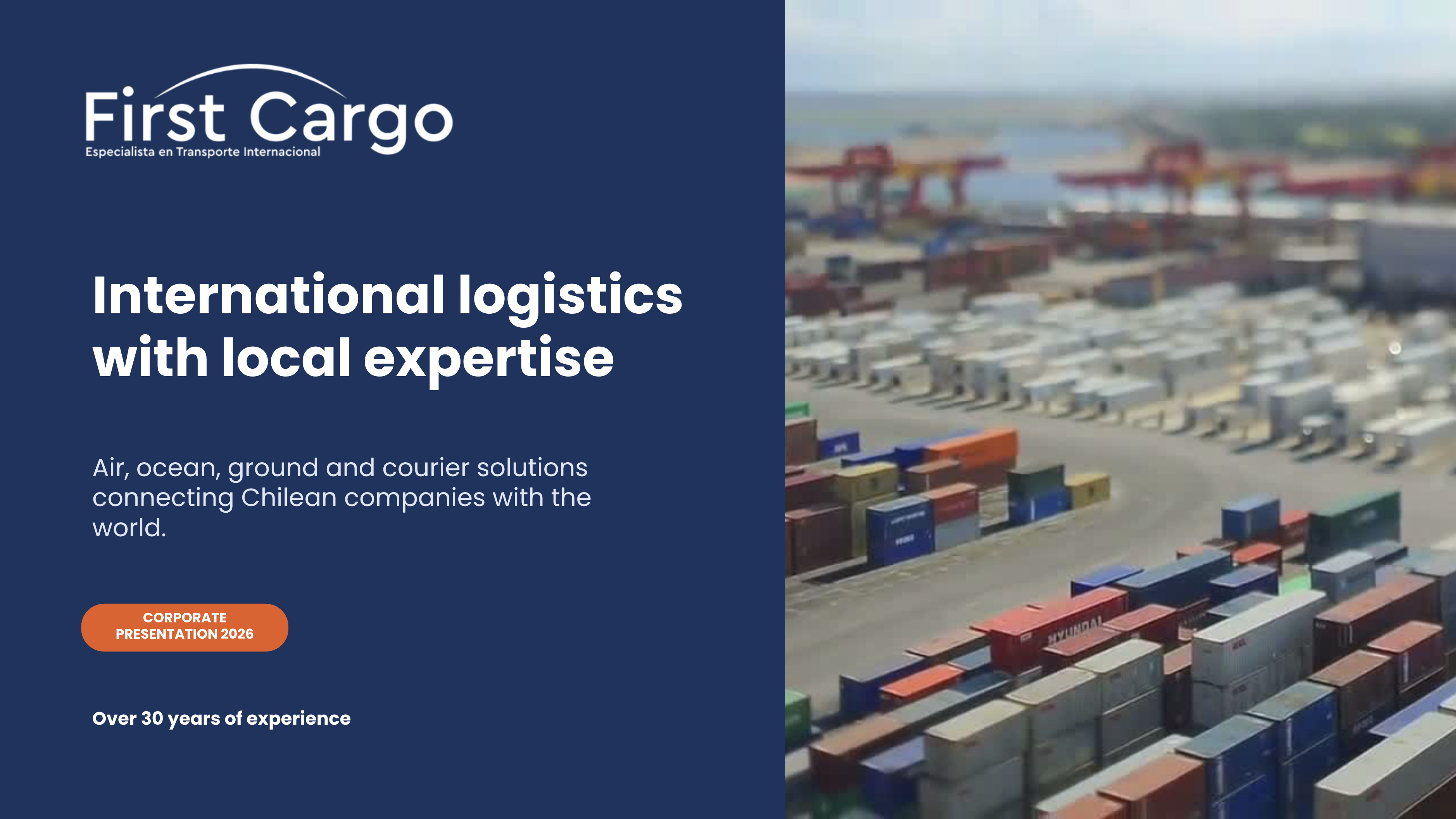 FirstCargo — Corporate Presentation 2026